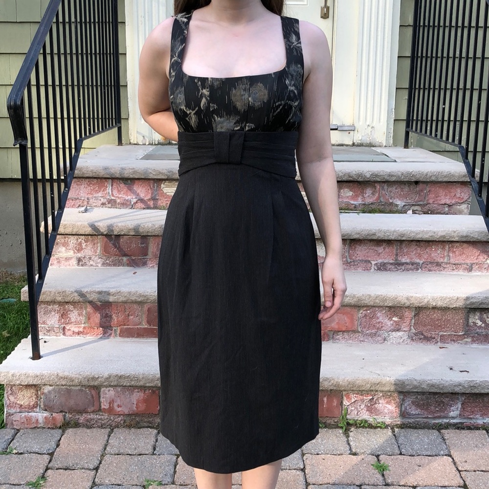 Nanette Lepore 8 empire waist pencil dress